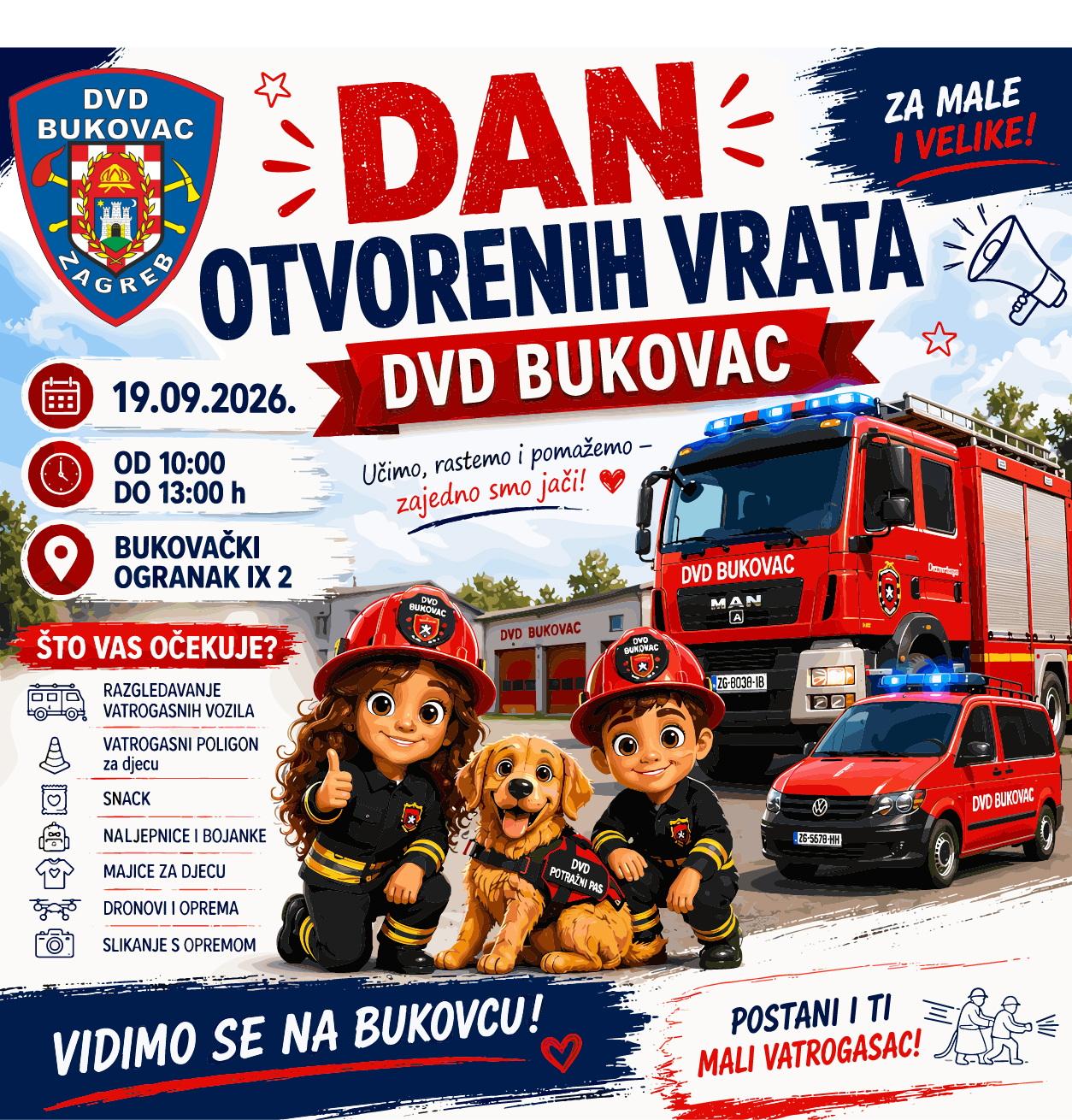 Dan otvorenih vrata DVD Bukovac – 19.09.2026.